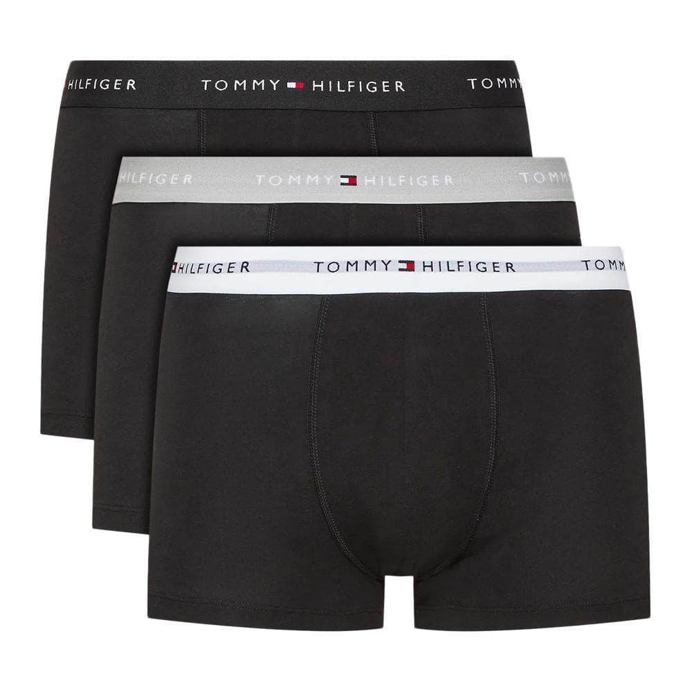 X3 Boxers Noir/Gris Homme Tommy Hilfiger UM0UM02763 1