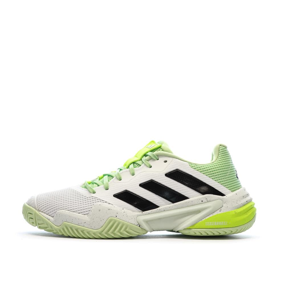 Chaussures de Tennis Vert/Blanc Adidas Barricade 13 1