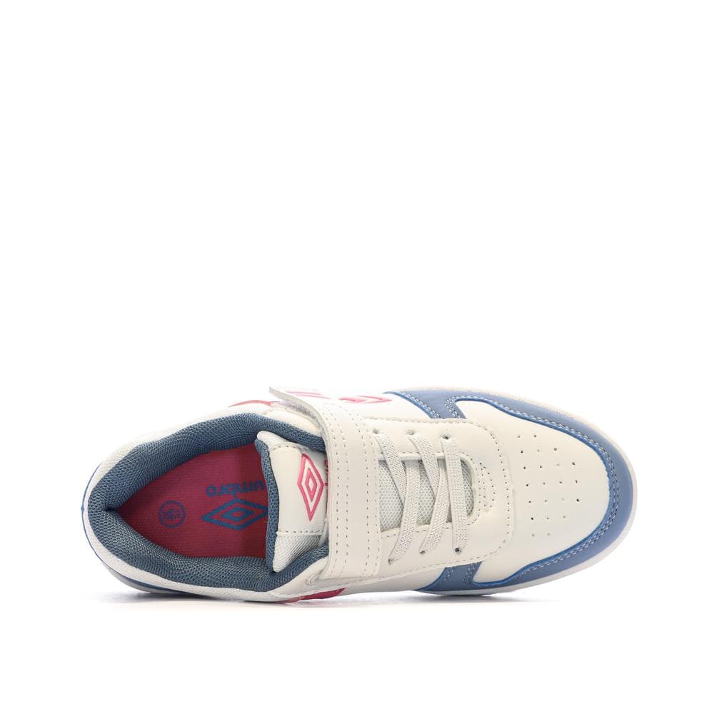 Baskets Blanches/Bleu/Rose Fille Umbro Ovida 4