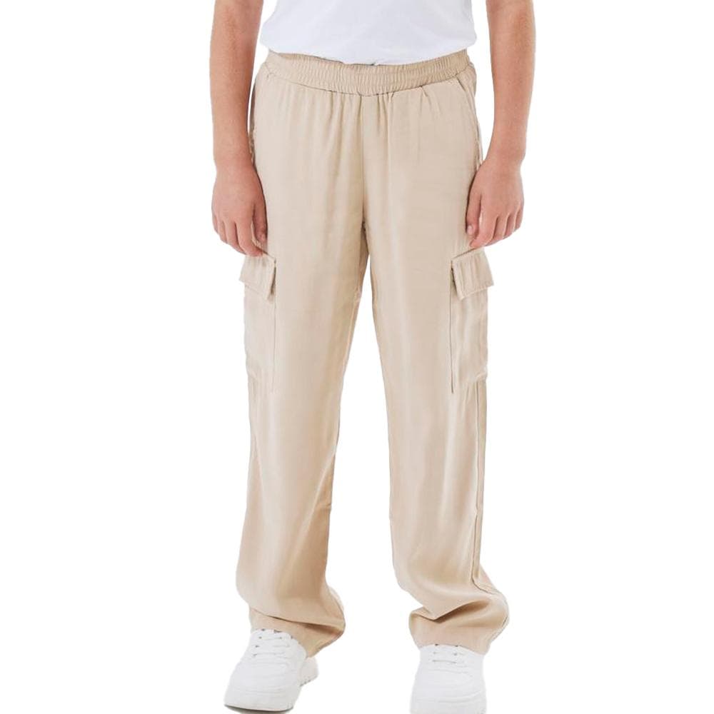 Pantalon fluide Beige Fille Name it Bella 1