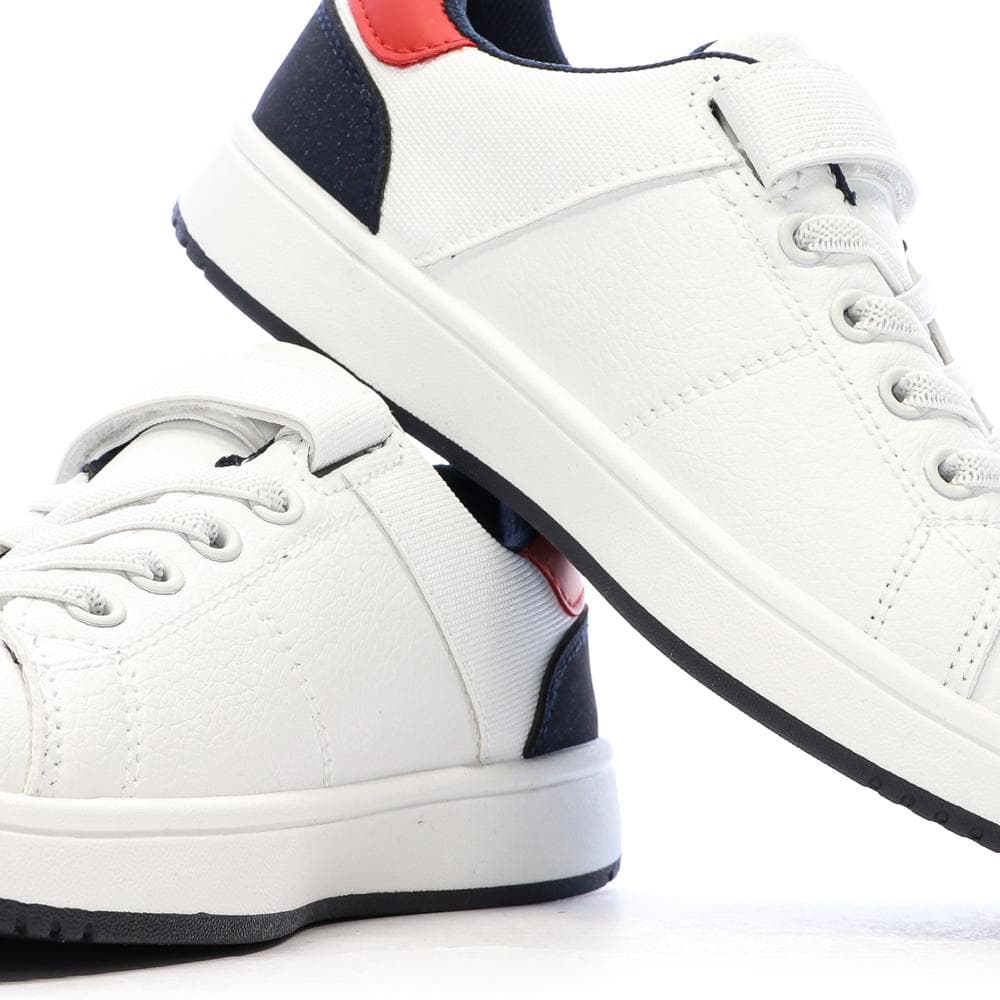 Baskets Blanc/Marine Garçon Ellesse Santo 7