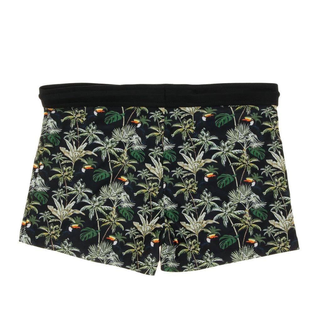 Boxer de bain Noir/Jungle Homme Sun Project 1988 2