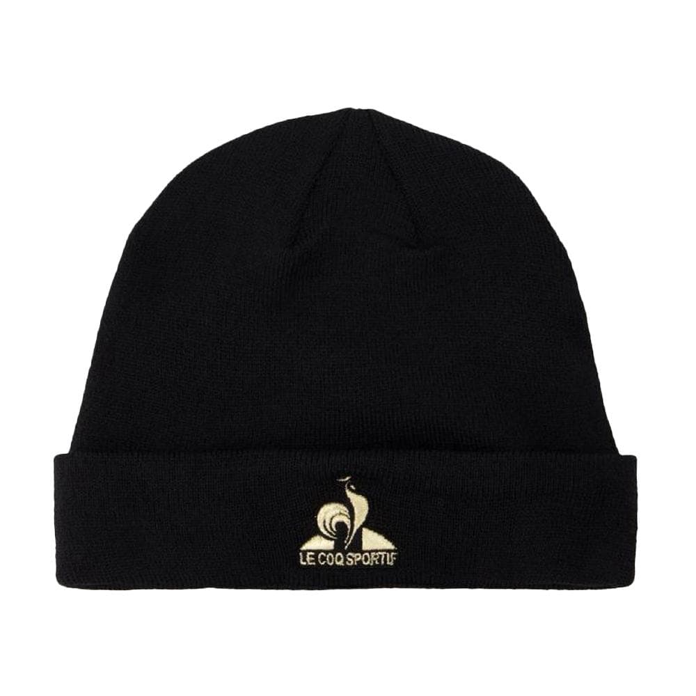 Bonnet Noir Mixte Le Coq Sportif Coq D'or N°1 1