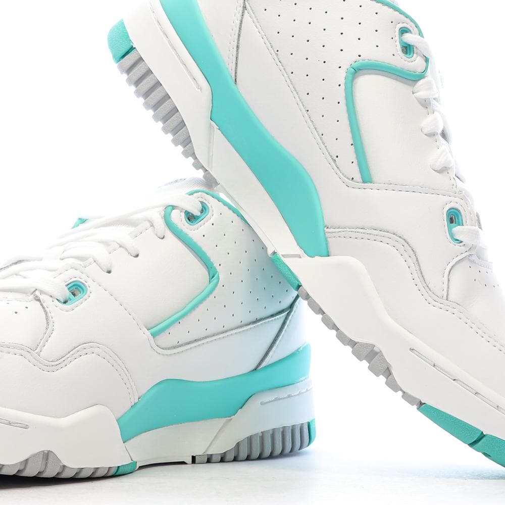 Baskets Blanches/Turquoises Homme Le Coq Sportif Nineties 7