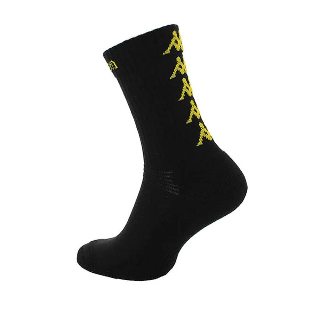 Chaussettes de Sport Noir/Jaune Kappa Eleno 1