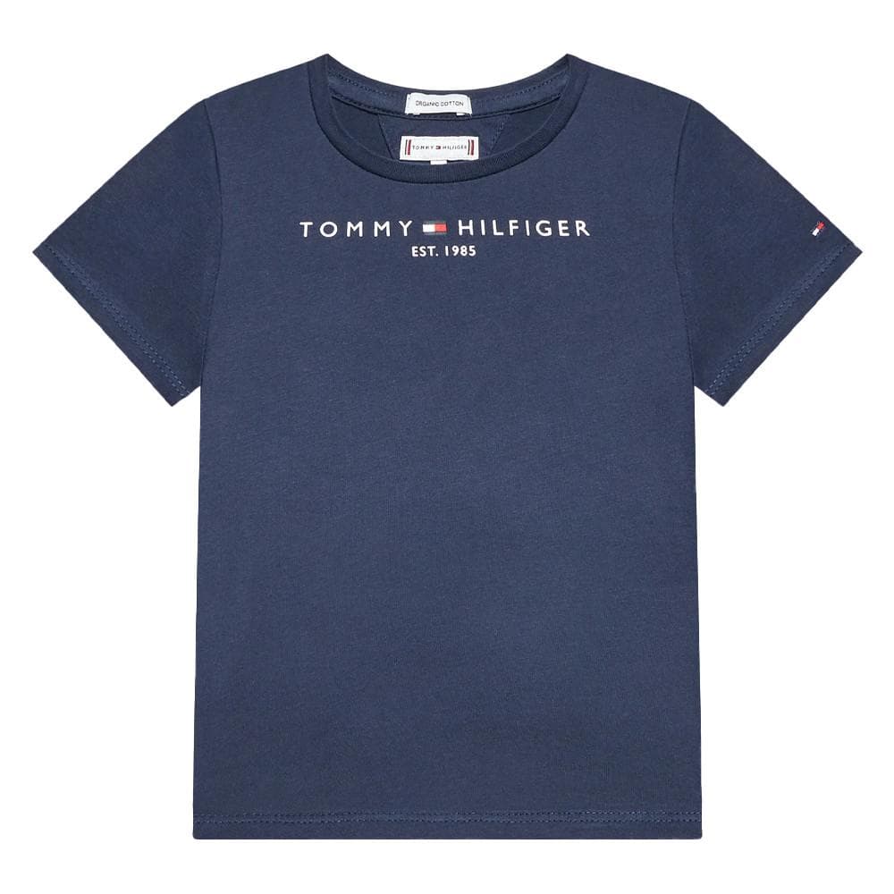 T-shirt Marine Fille Tommy Hilfiger Essential 1