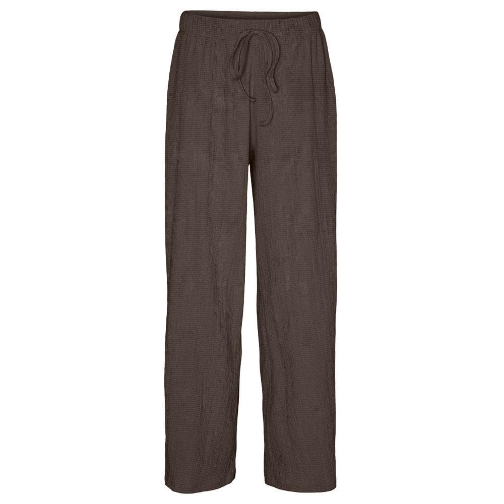 Pantalon Fluide Marron Femme Vero Moda Luna 3