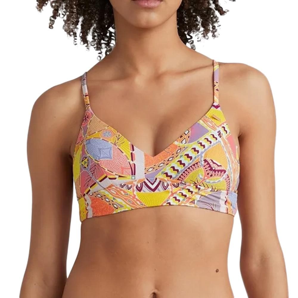 Haut de maillot de bain Rose/Jaune Femme O'Neill Wave 1