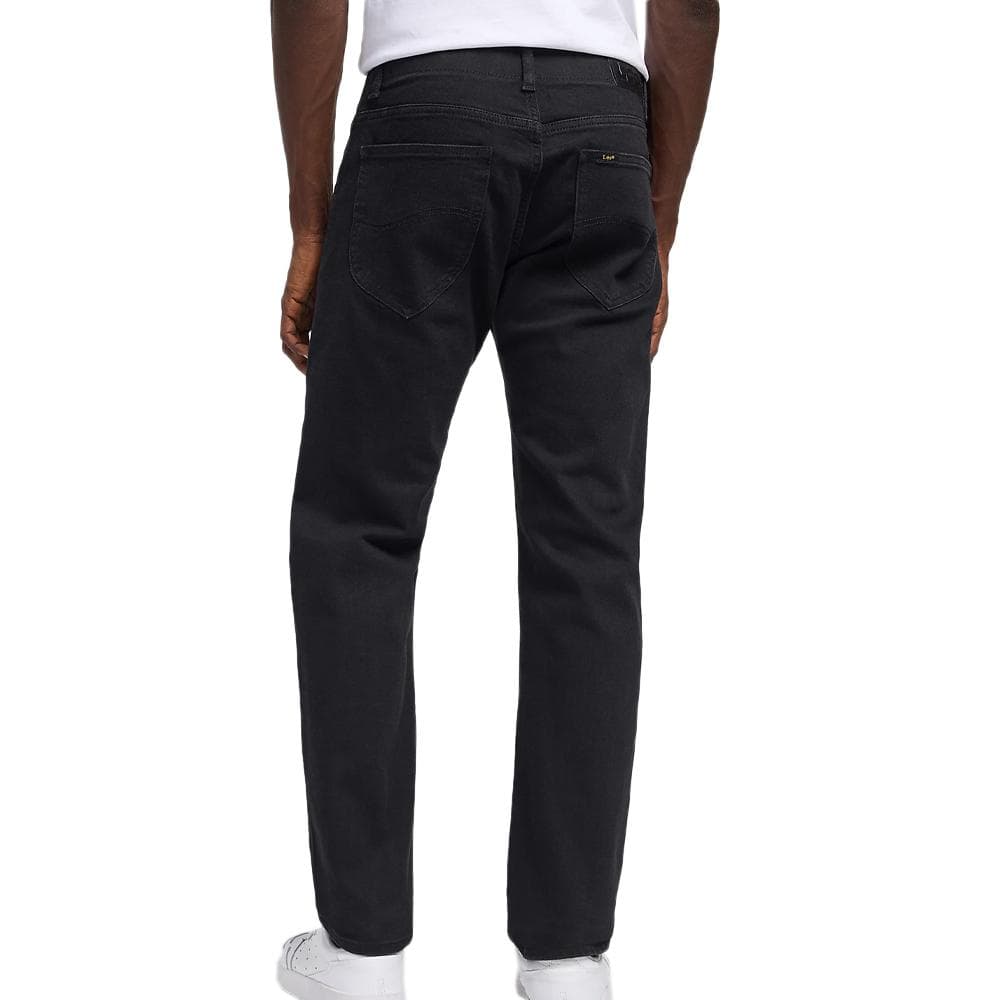 Jean Straight Fit Noir Homme Lee L72BTNRM 2