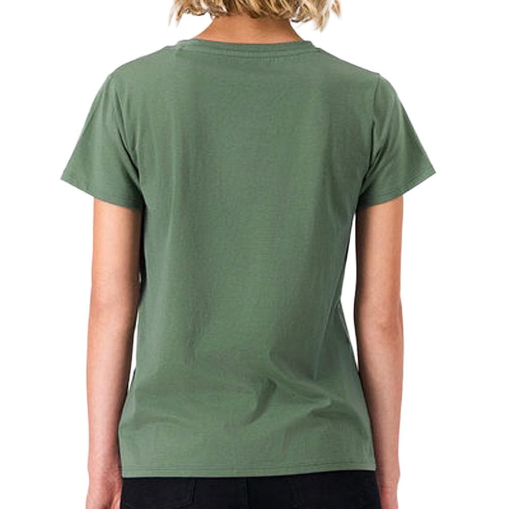 T-shirt Vert Femme Teddy Smith Ribelle 2