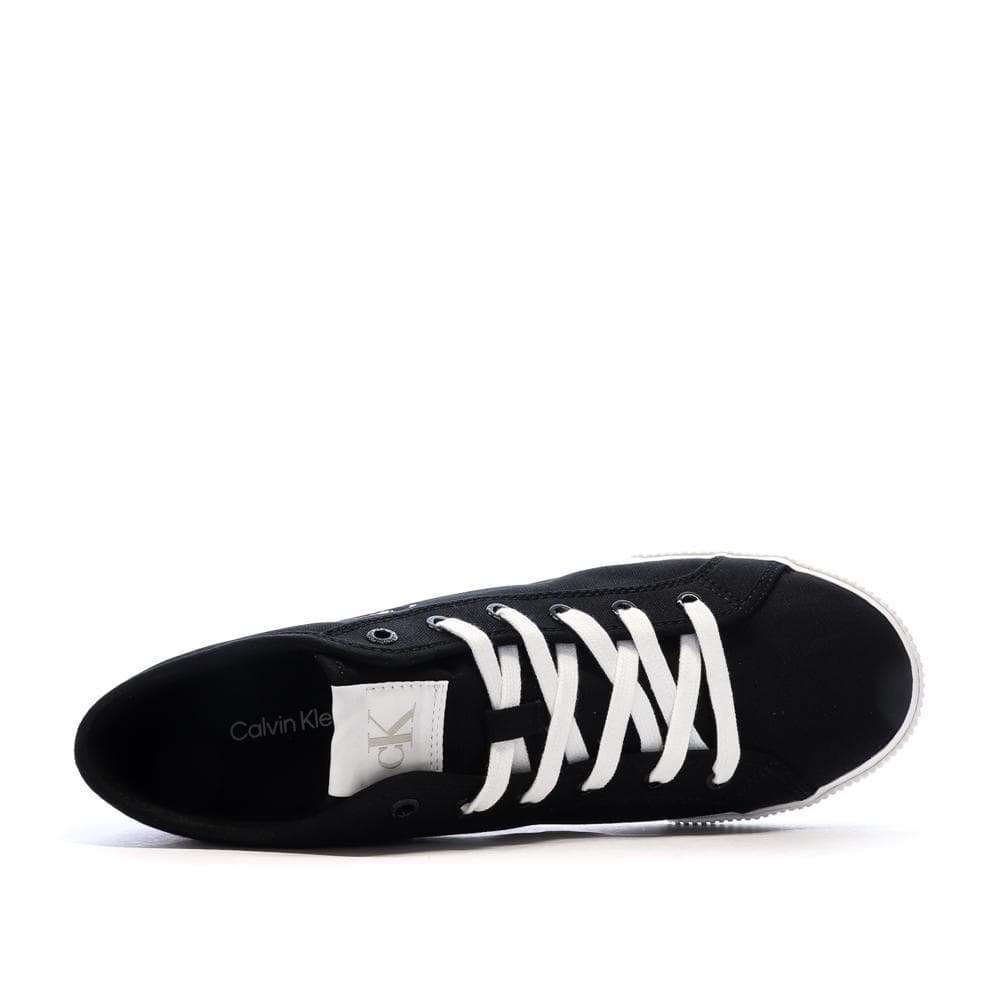 Baskets Noir/Blanc Homme Calvin Klein Jeans Ess Vulc 4