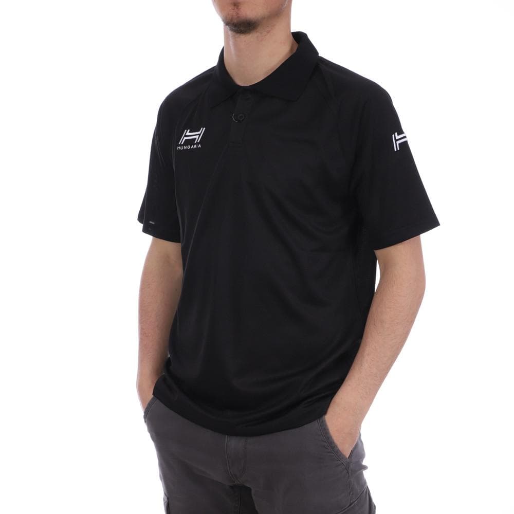 Polo Noir Homme Hungaria Training Premium 1