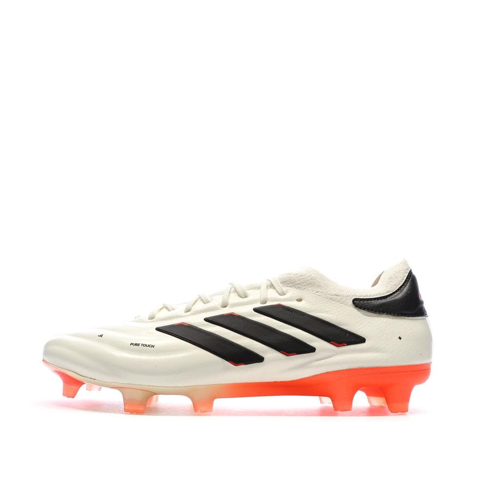 Chaussures de Foot Ecru/Orange Homme Adidas Copa Pure 2 Elite KT FG 1