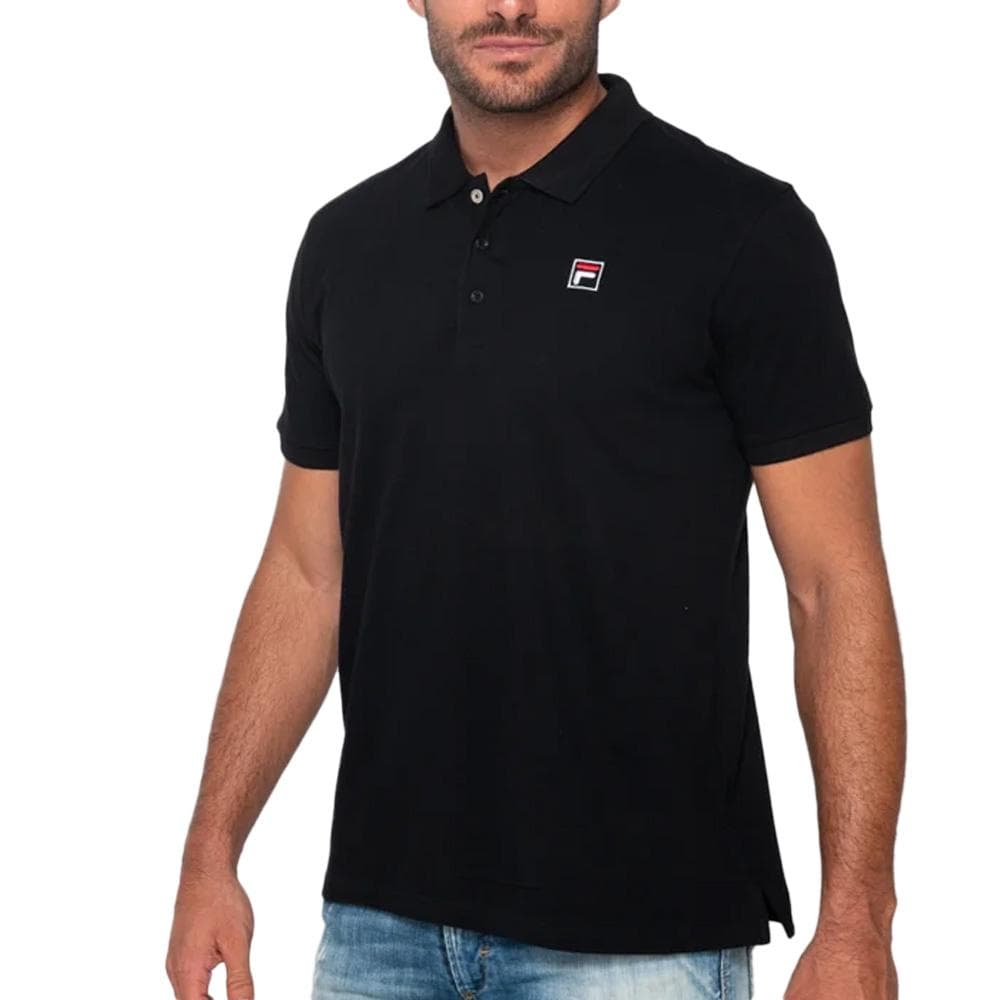 Polo Noir Homme Fila Oppi 1
