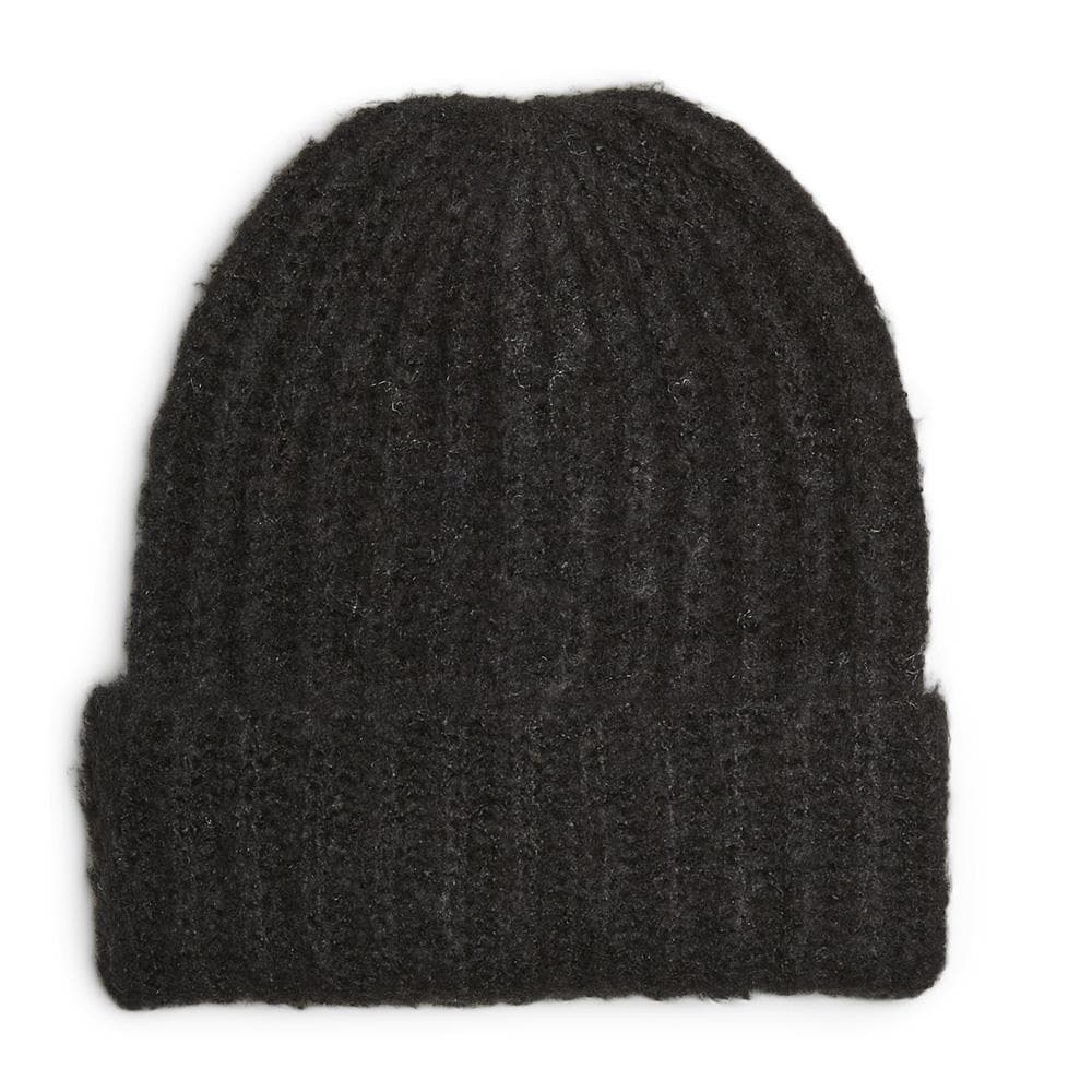 Bonnet Noir Femme Pieces Structured 1