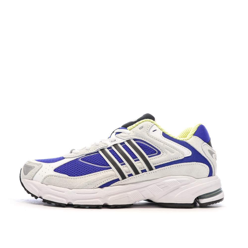 Baskets Blanches/Bleu Homme Adidas Response 1