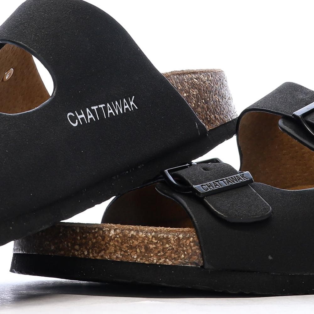 Sandales Noires Femme Chattawak Orphée 7