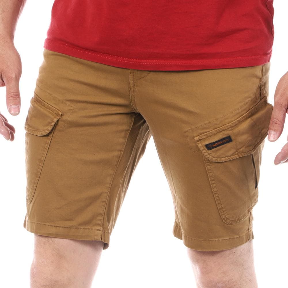 Short Marron Homme American People Legend 1