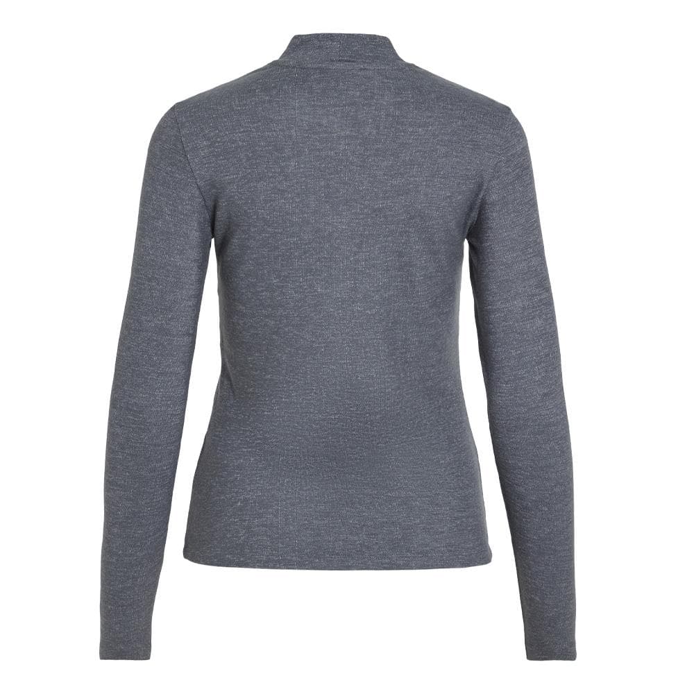 T-Shirt Manches Longues Gris Femme Vila Soline 2