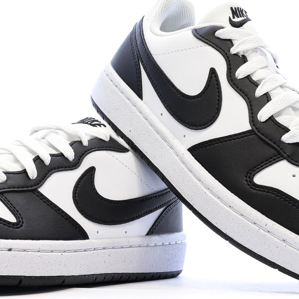 Baskets Noir/Blanc Garçon/Fille Nike Court Borough Low 7