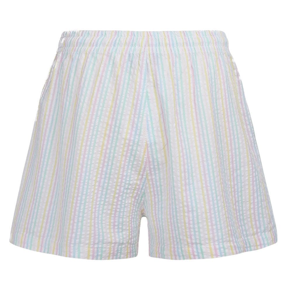 Short à Rayures Blanc Femme Teddy Smith Sublima 2