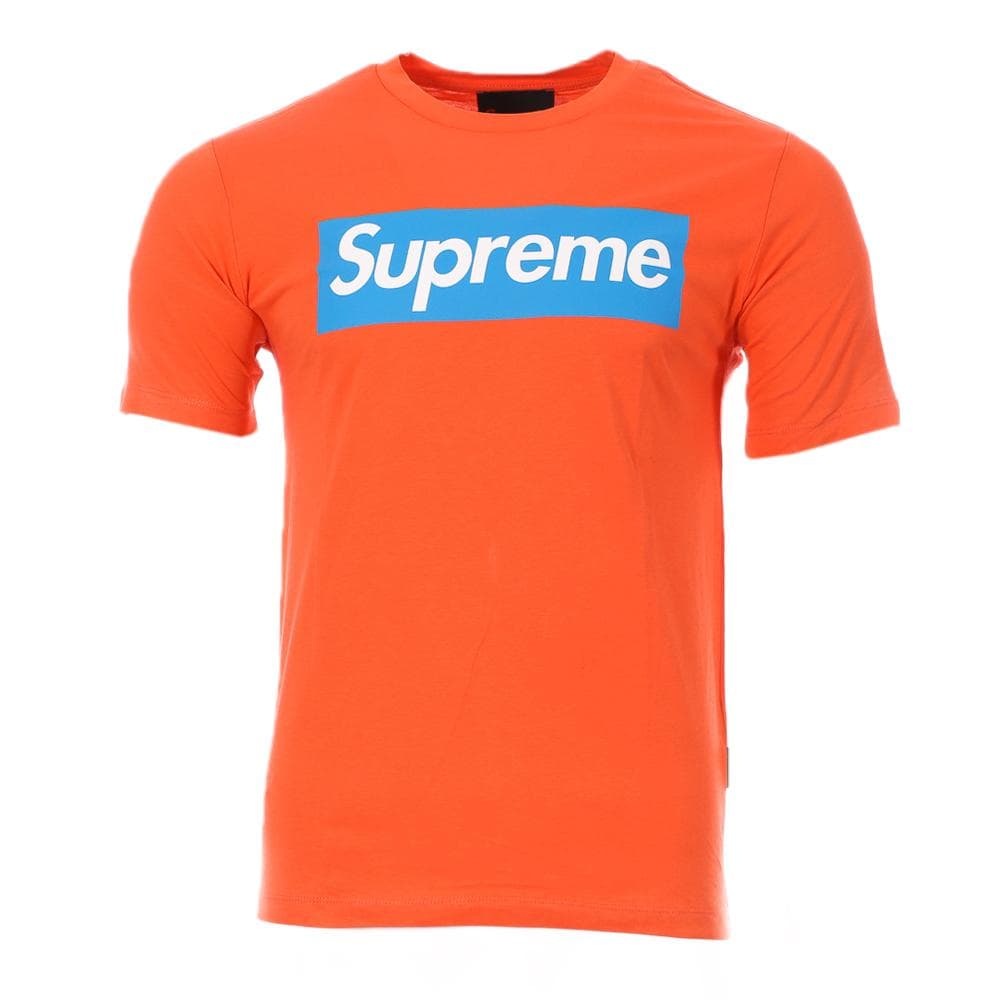 T-shirt Orange Homme Supreme Grip Italfigo 1