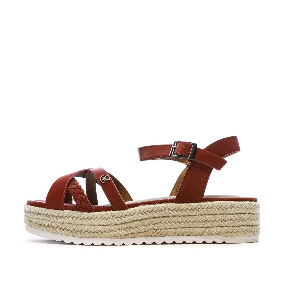 Sandales Rouge Femme Chattawak Summer 1