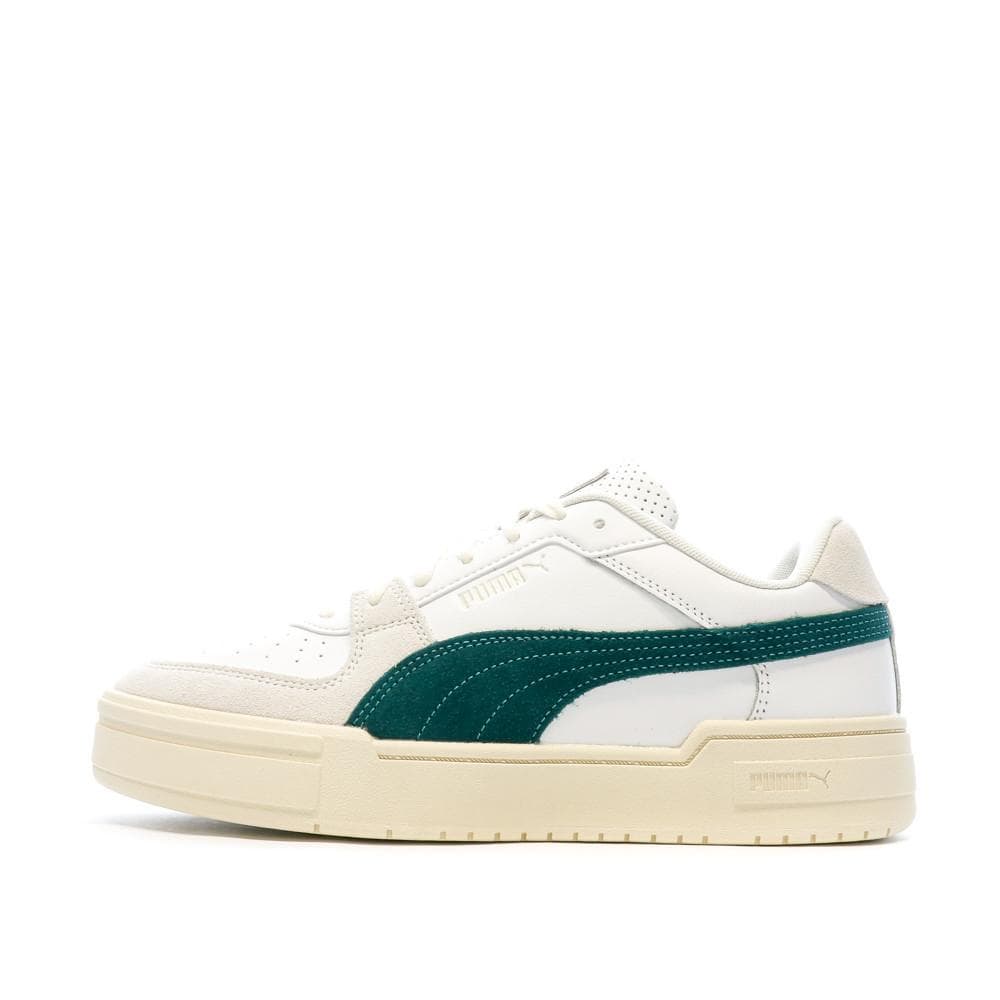 Baskets Blanches/Vertes Homme Puma League 1