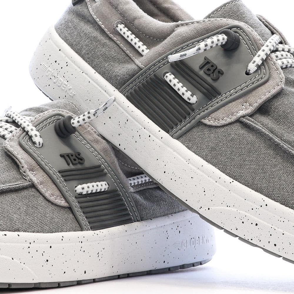 Chaussures bateau Gris Homme TBS Bateau Canvas 7