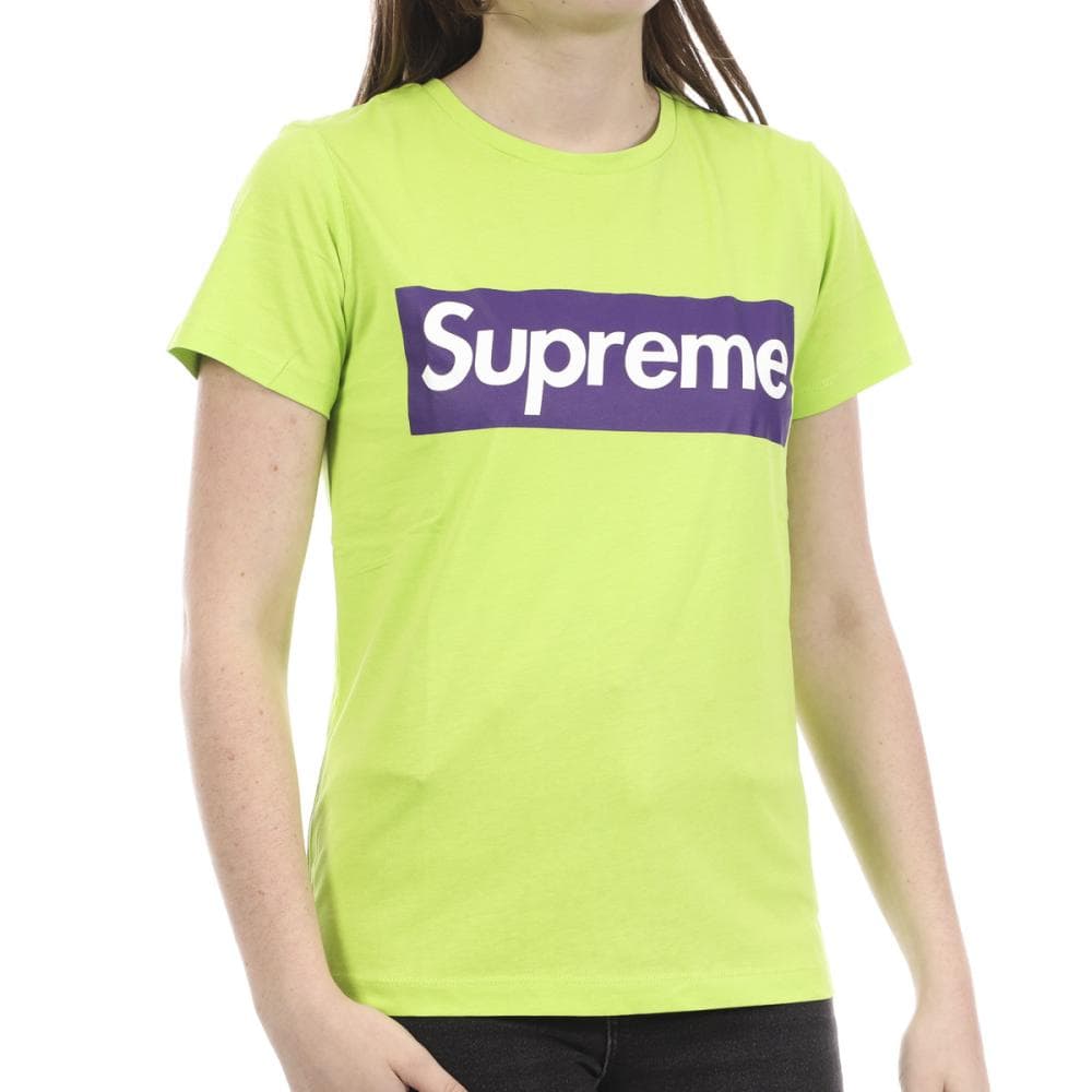 T-shirt Vert Femme Supreme Grip Sofy 1