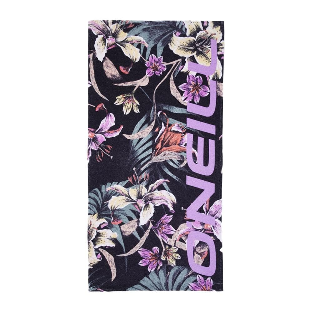 Serviette Noir/Violet Femme O'Neill Seacoast Towel 1