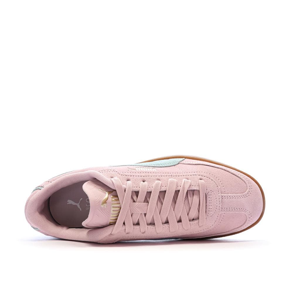 Baskets Rose/Turquoise Femme Puma Club Ii Era Suede 4