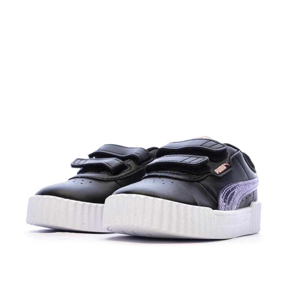 Baskets Noir Fille Puma Carina 3.0 Blurry Dr 6