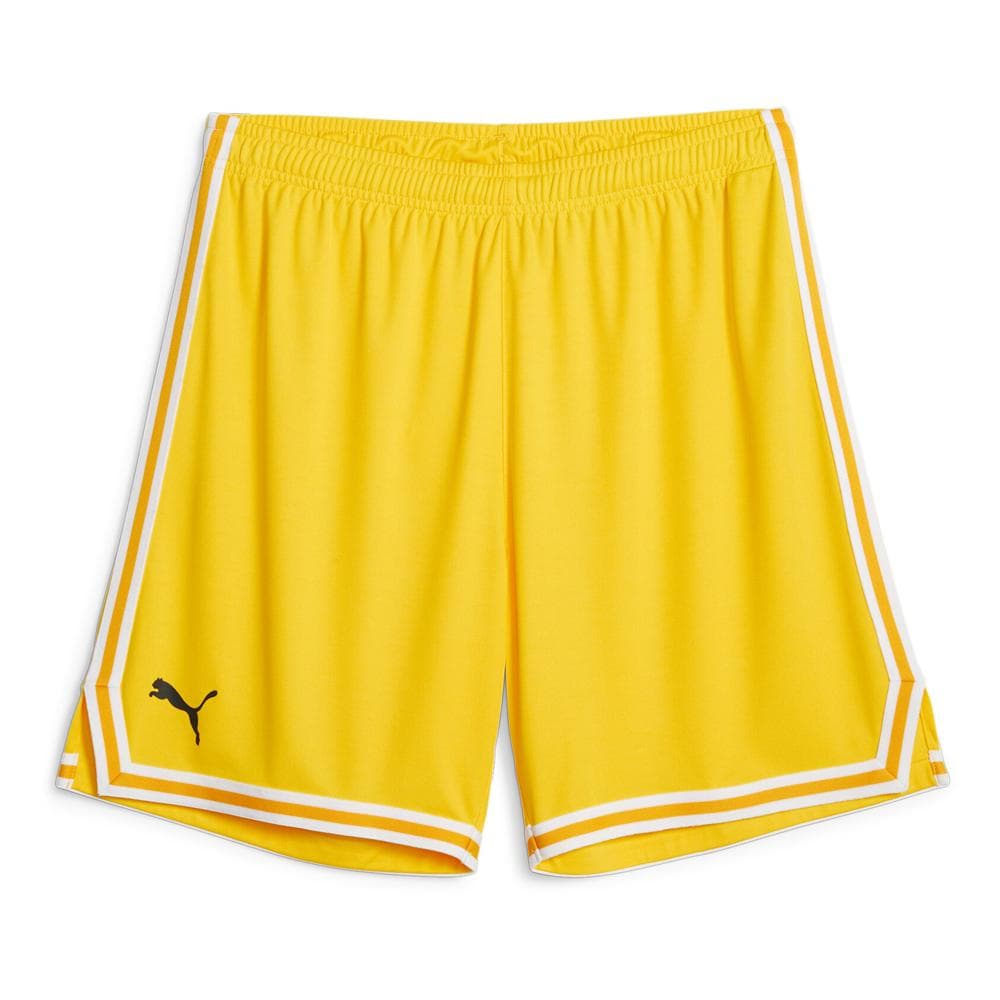 Short de Basketball Jaune Homme Puma Hoops Team Game Short 1