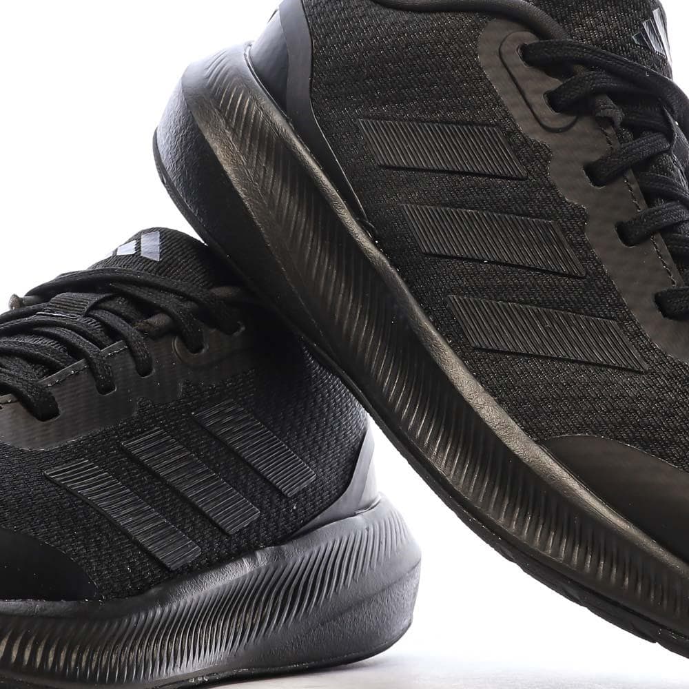 Baskets Noires Garçon Adidas Runfalcon HP5842 7