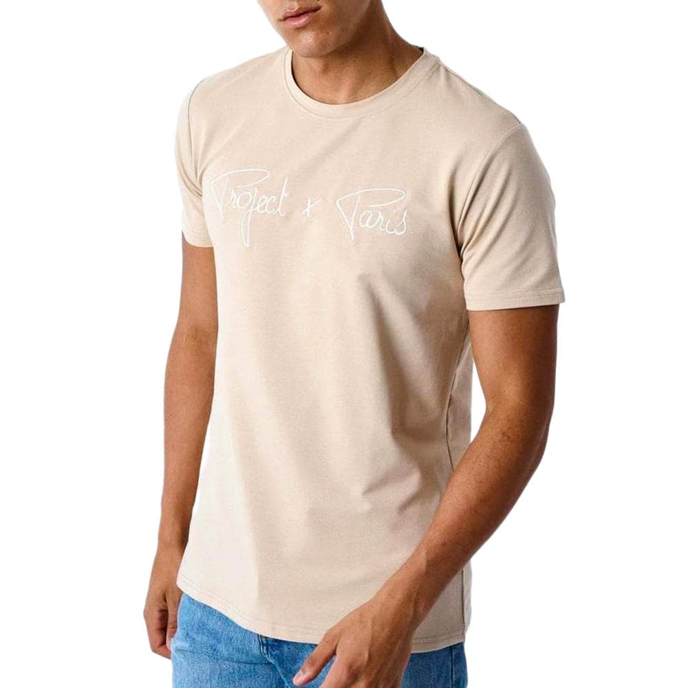 T-Shirt Beige Homme Project X Paris 1