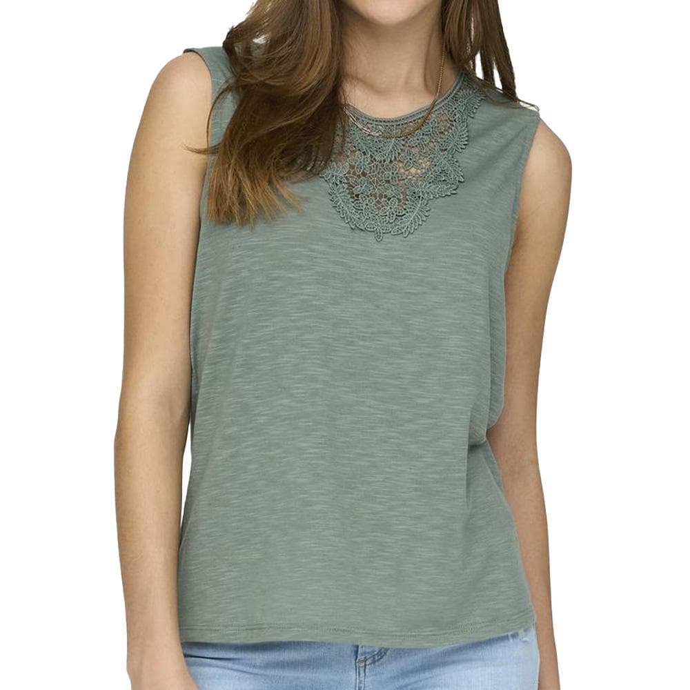 Débardeur Vert Femme JDY Dodo 1