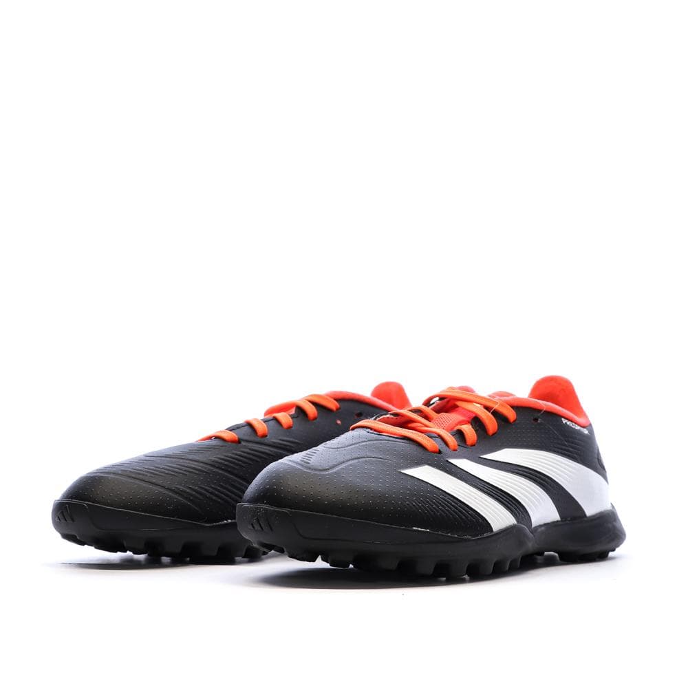 Chaussures de football Noires/Dorés Garçon Adidas Predator League 6