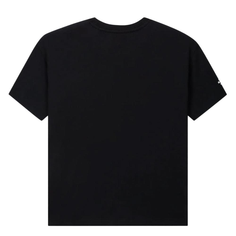 T-Shirt Noir Femme Converse Floral 2