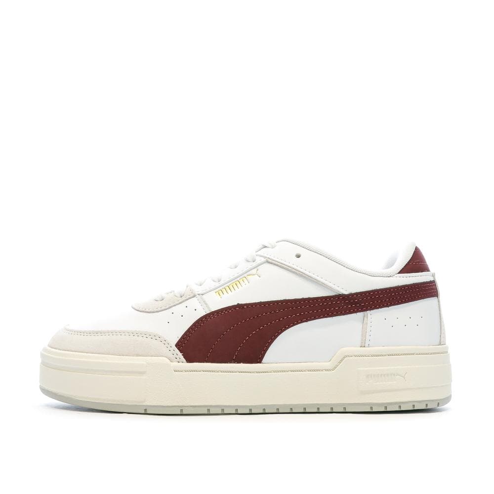Baskets Blanches/Bordeaux Homme Puma Pro Sport Mix 1