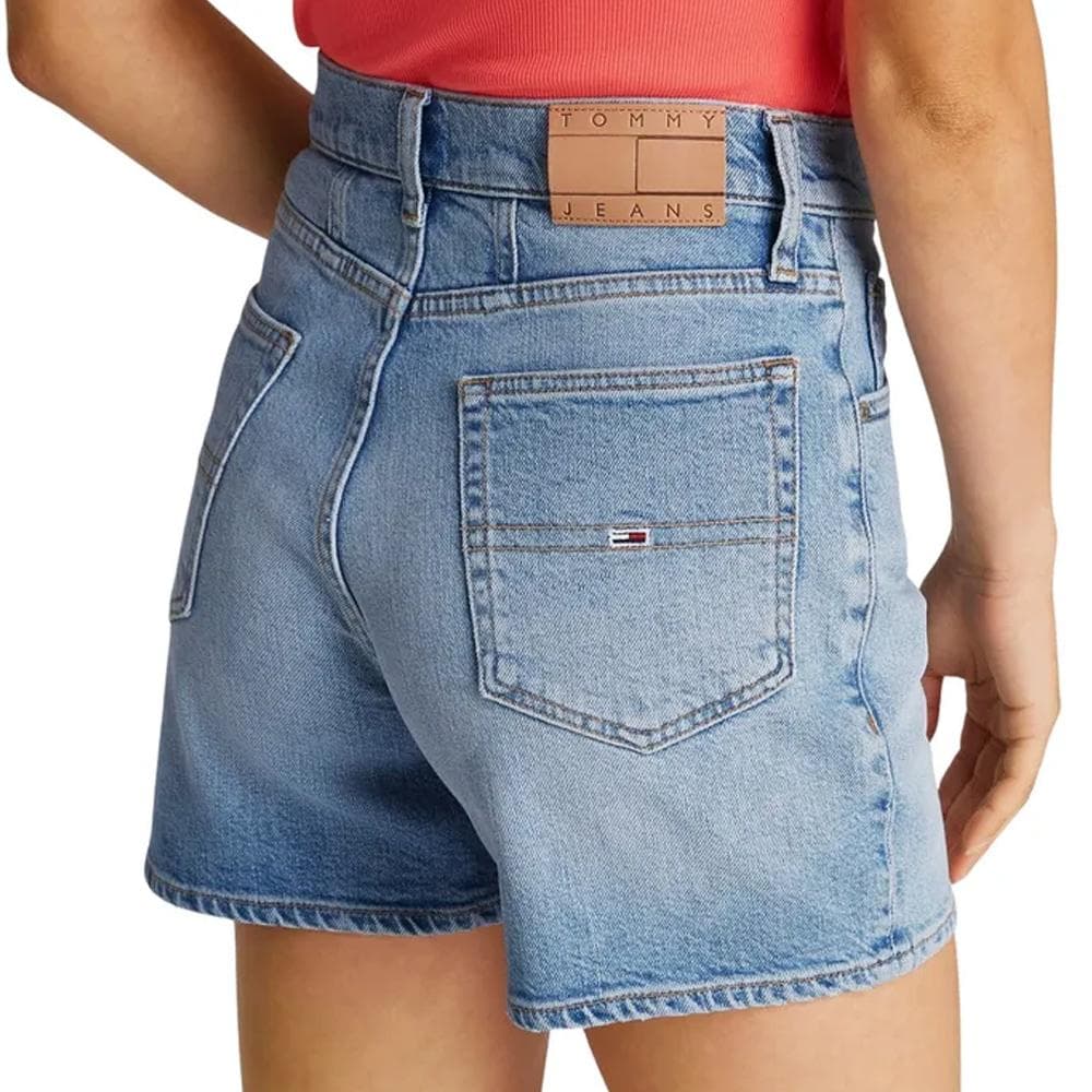 Short Mom Bleu Femme Tommy Hilfiger DW0DW20091 2