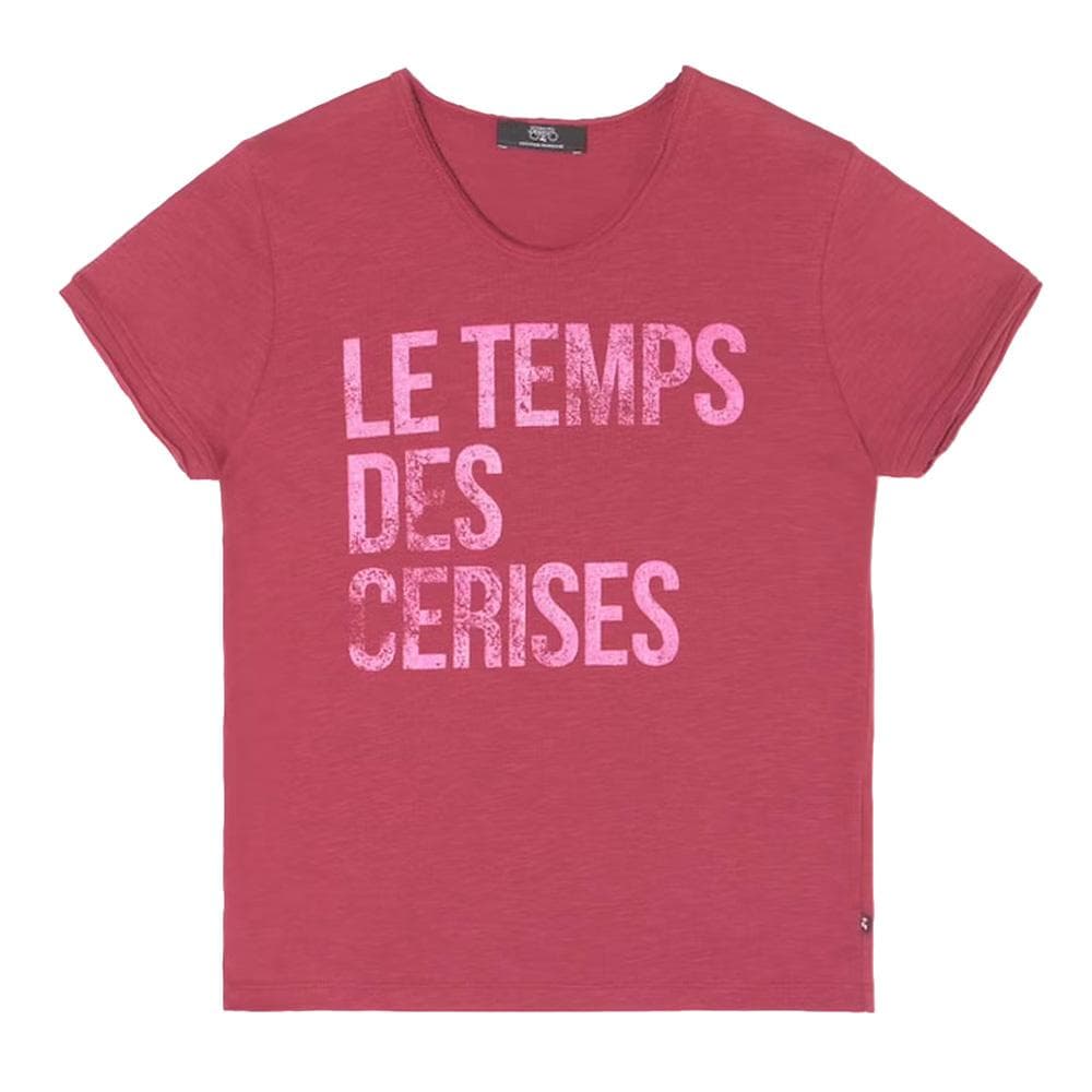 T-shirt Rose Fille Le Temps Des Cerises Lucius 1