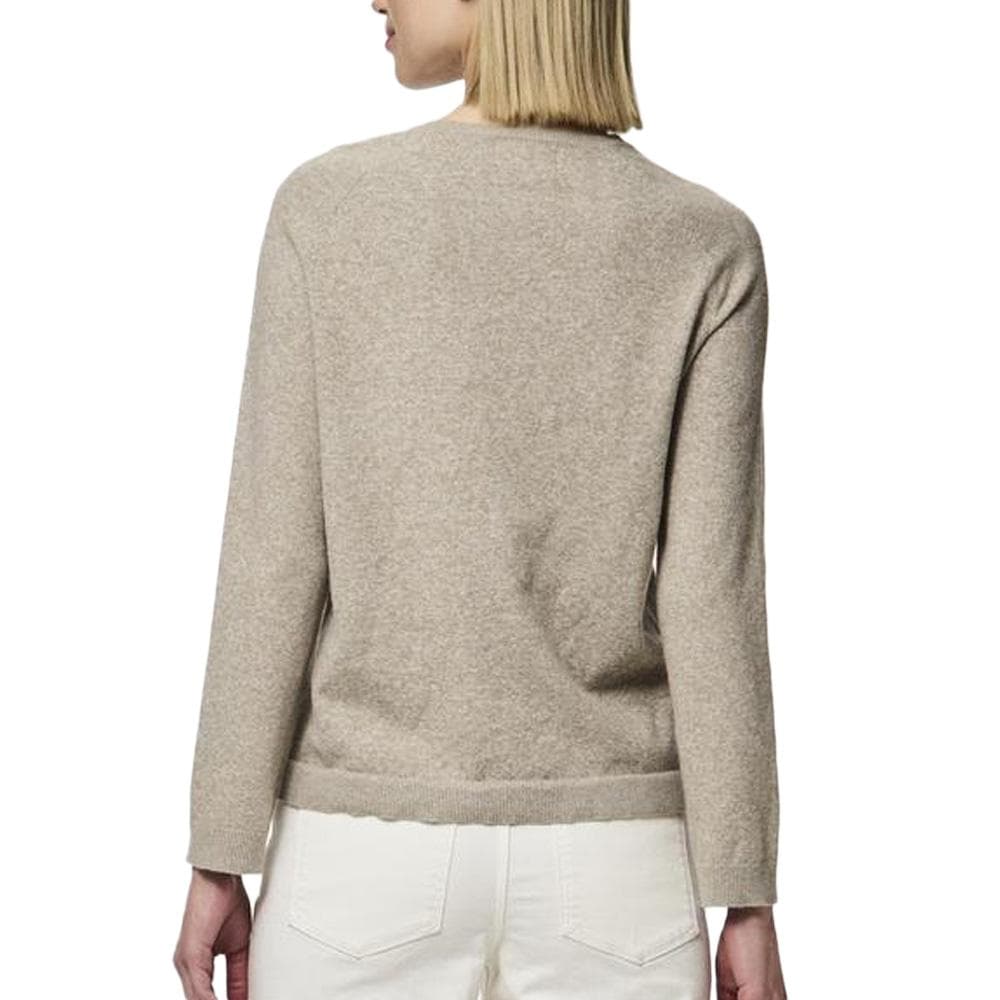 Pull Beige Femme Pieces Bree Knit 2