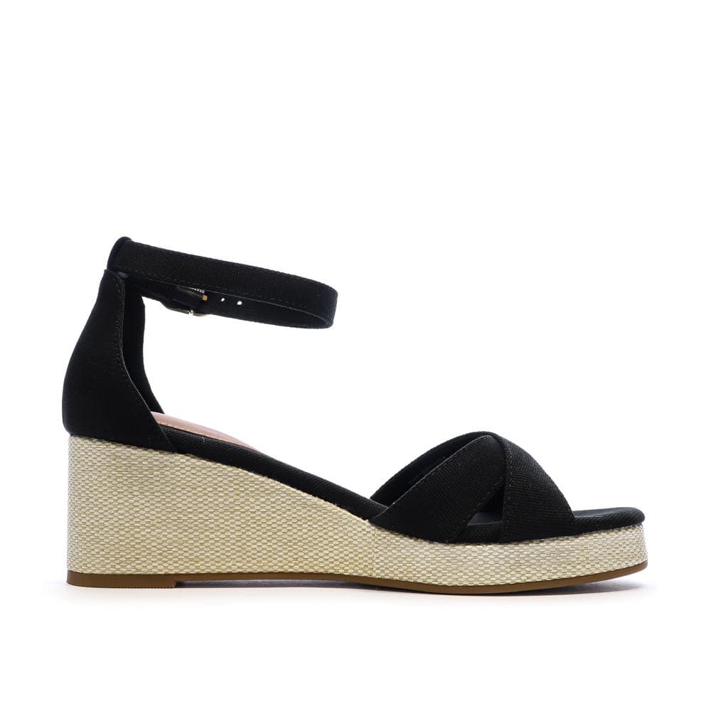 Sandales Noir Femme Tommy Hilfiger Flag Criss-cros 2