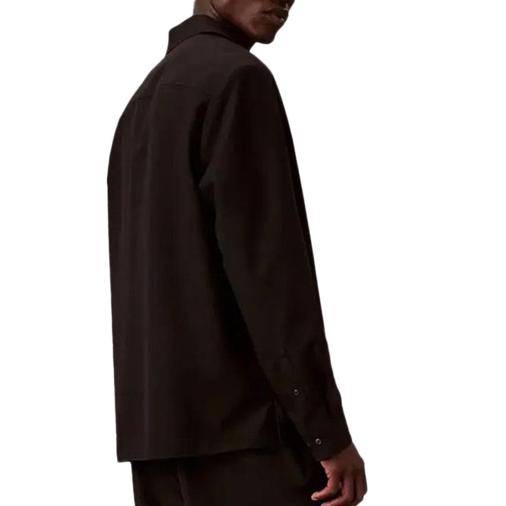 Chemise Noire Homme Calvin Klein Jeans Solids 2