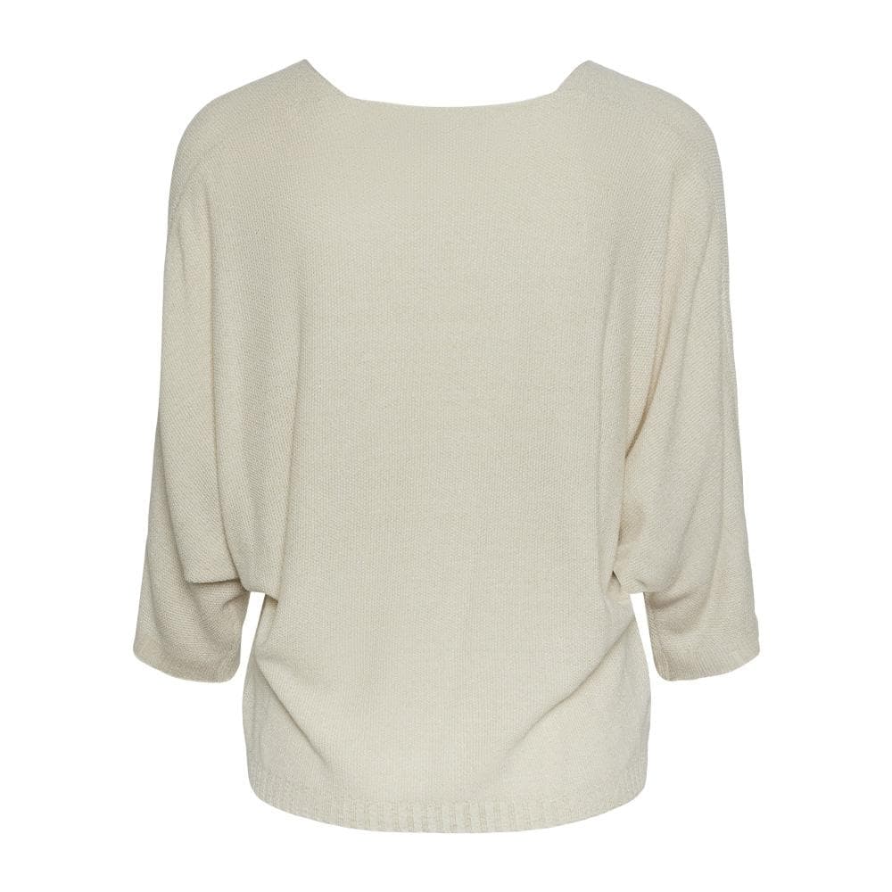 Pull Beige Femme Pieces Nuria 2