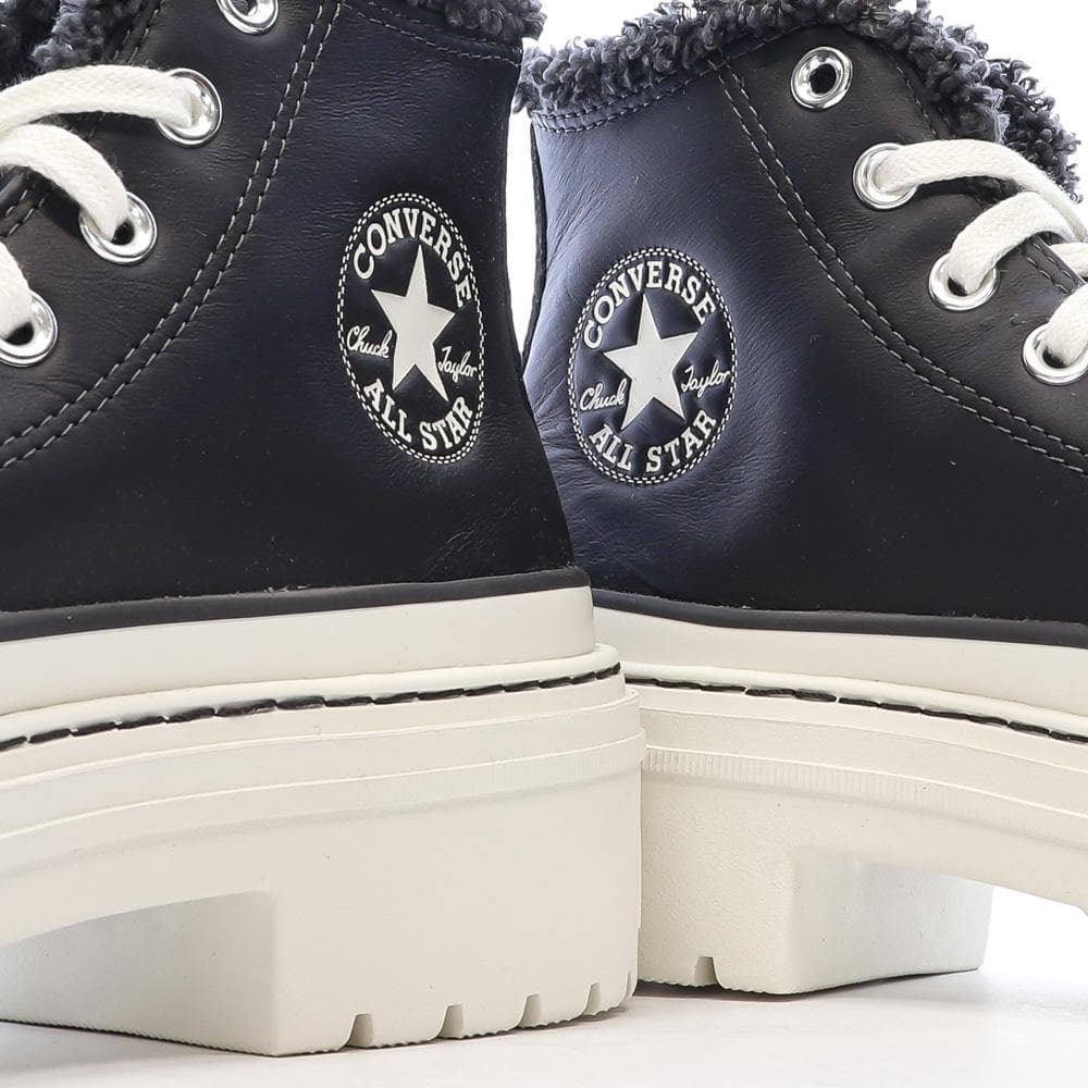 Baskets Noires Femme Converse Chuck Taylor All Star Lugged 7