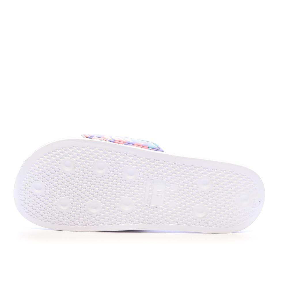 Claquettes Jungle Blanc Fille Kappa Noles 5 2