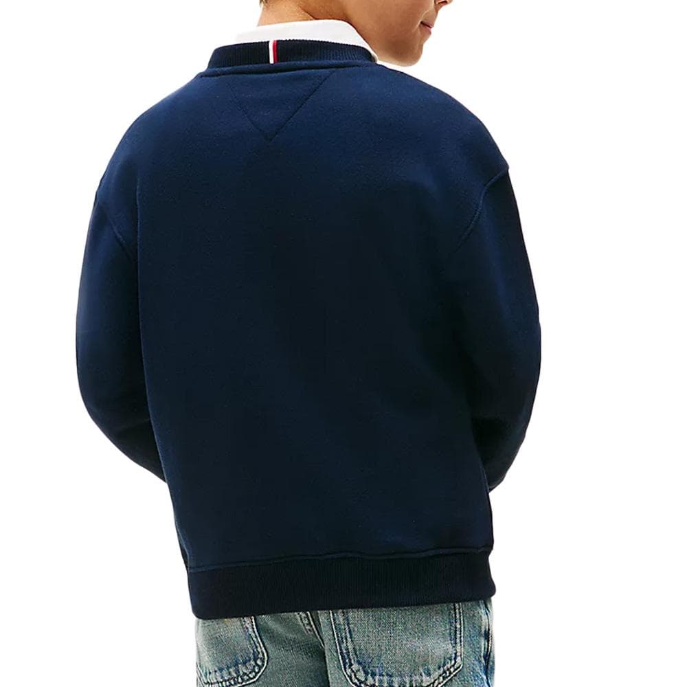 Sweat Marine Garçon Tommy Hilfiger Mini Corp 2