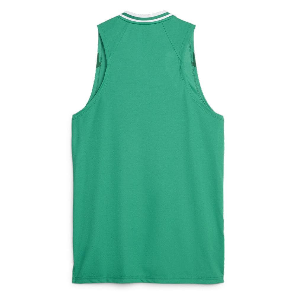 Débardeur de Sport Vert Homme Puma Hoops 2